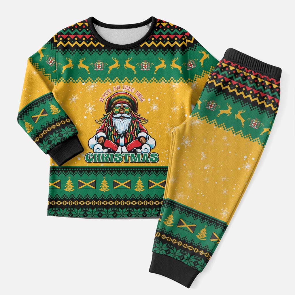 Jamaica Christmas Pajama Set Have Ah Irie Irie Christmas - Wonder Print Shop