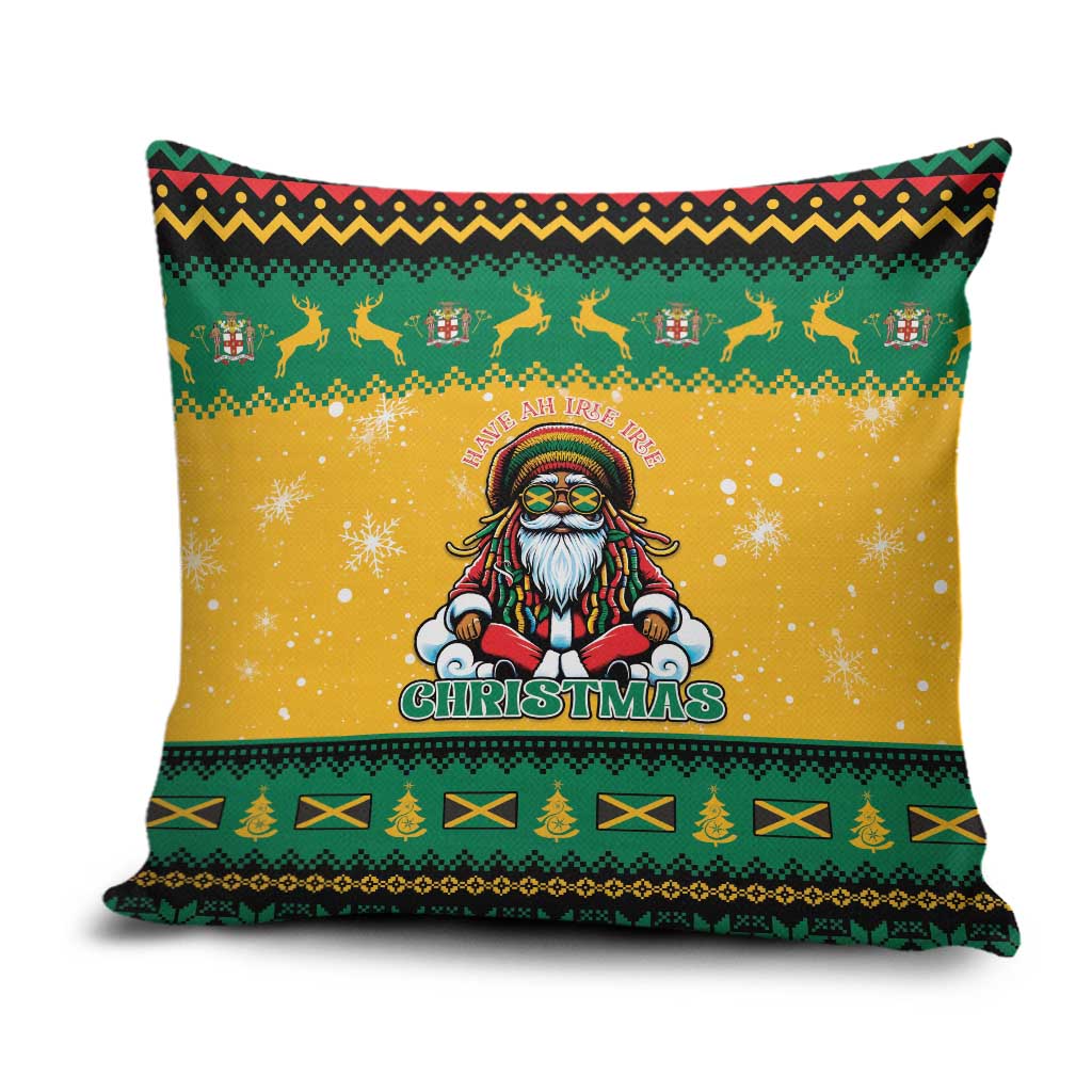 Jamaica Christmas Pillow Cover Have Ah Irie Irie Christmas - Wonder Print Shop
