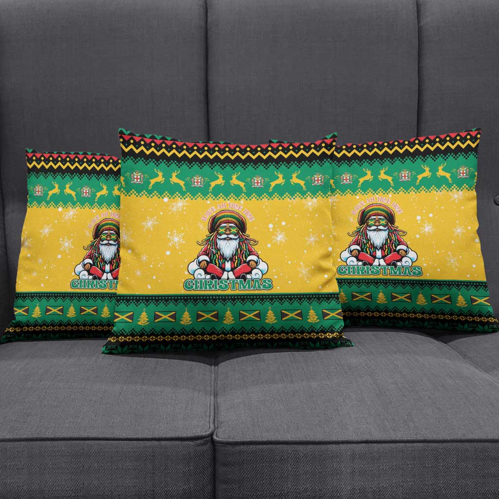 Jamaica Christmas Pillow Cover Have Ah Irie Irie Christmas - Wonder Print Shop