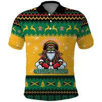 Jamaica Christmas Polo Shirt Have Ah Irie Irie Christmas - Wonder Print Shop