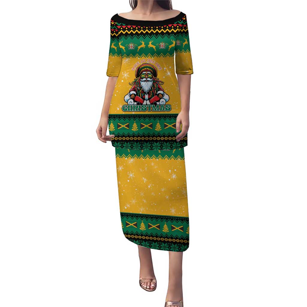 Jamaica Christmas Puletasi Have Ah Irie Irie Christmas - Wonder Print Shop