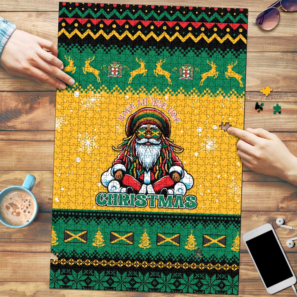 Jamaica Christmas Puzzle Have Ah Irie Irie Christmas - Wonder Print Shop
