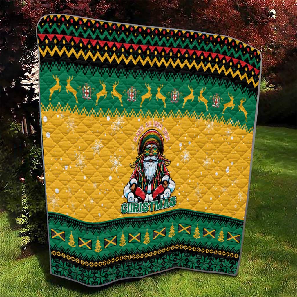 Jamaica Christmas Quilt Have Ah Irie Irie Christmas - Wonder Print Shop