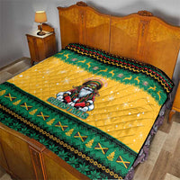 Jamaica Christmas Quilt Have Ah Irie Irie Christmas - Wonder Print Shop