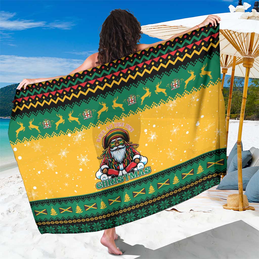 Jamaica Christmas Sarong Have Ah Irie Irie Christmas - Wonder Print Shop