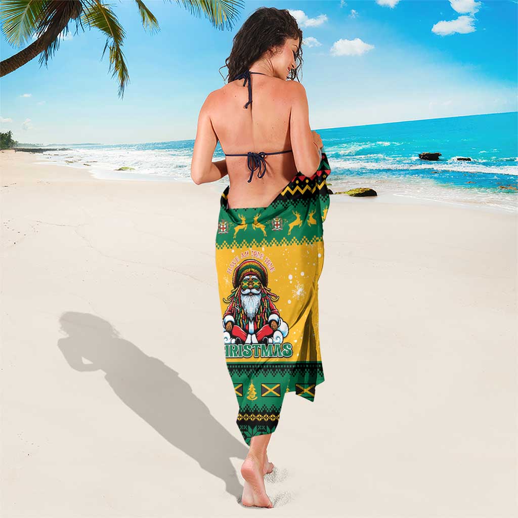 Jamaica Christmas Sarong Have Ah Irie Irie Christmas - Wonder Print Shop