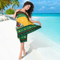 Jamaica Christmas Sarong Have Ah Irie Irie Christmas - Wonder Print Shop