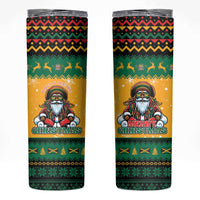 Jamaica Christmas Skinny Tumbler Have Ah Irie Irie Christmas - Wonder Print Shop