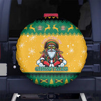 Jamaica Christmas Spare Tire Cover Have Ah Irie Irie Christmas - Wonder Print Shop