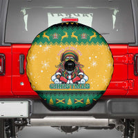 Jamaica Christmas Spare Tire Cover Have Ah Irie Irie Christmas - Wonder Print Shop