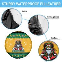 Jamaica Christmas Spare Tire Cover Have Ah Irie Irie Christmas - Wonder Print Shop