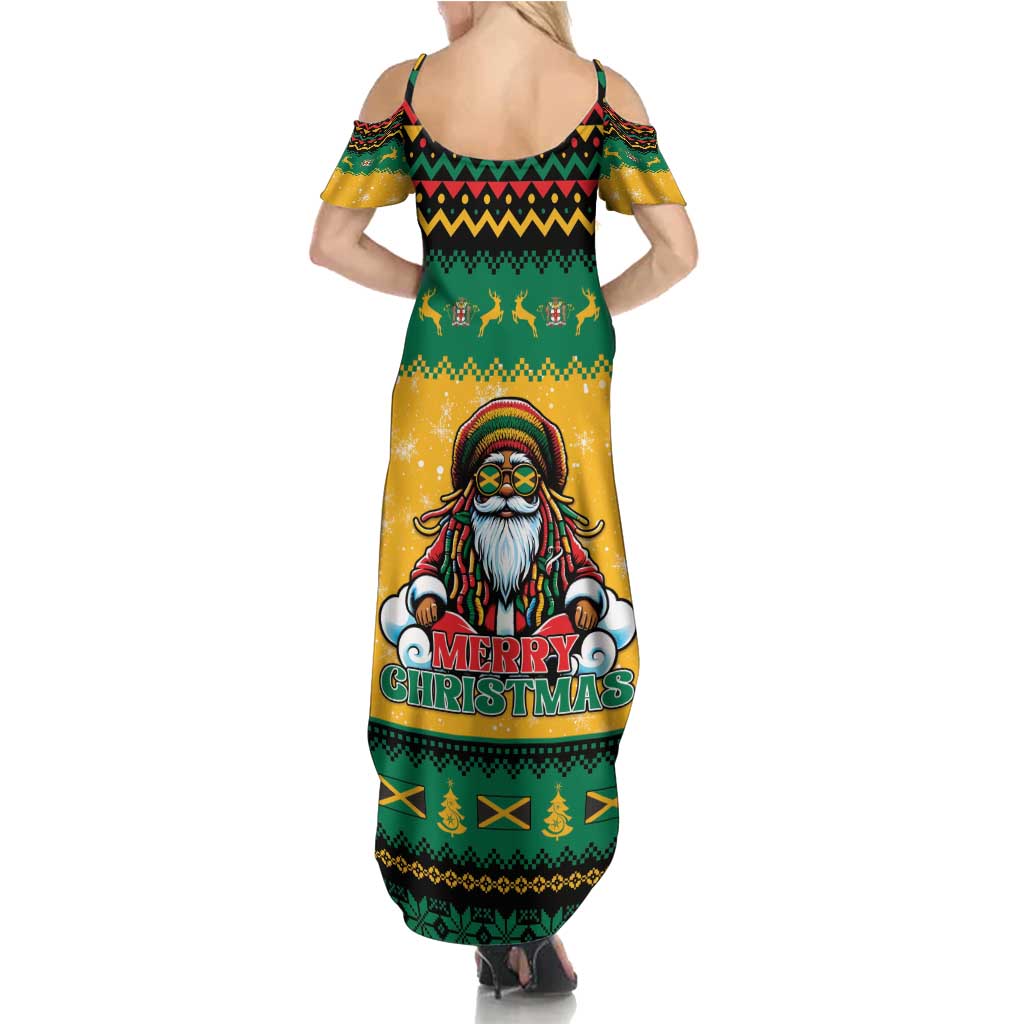 Jamaica Christmas Summer Maxi Dress Have Ah Irie Irie Christmas - Wonder Print Shop