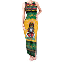 Jamaica Christmas Tank Maxi Dress Have Ah Irie Irie Christmas - Wonder Print Shop