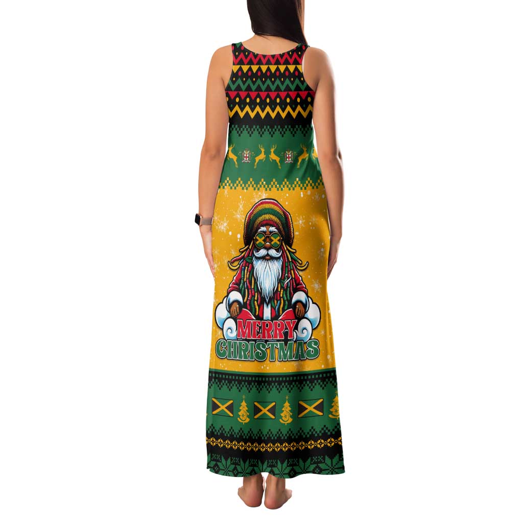 Jamaica Christmas Tank Maxi Dress Have Ah Irie Irie Christmas - Wonder Print Shop