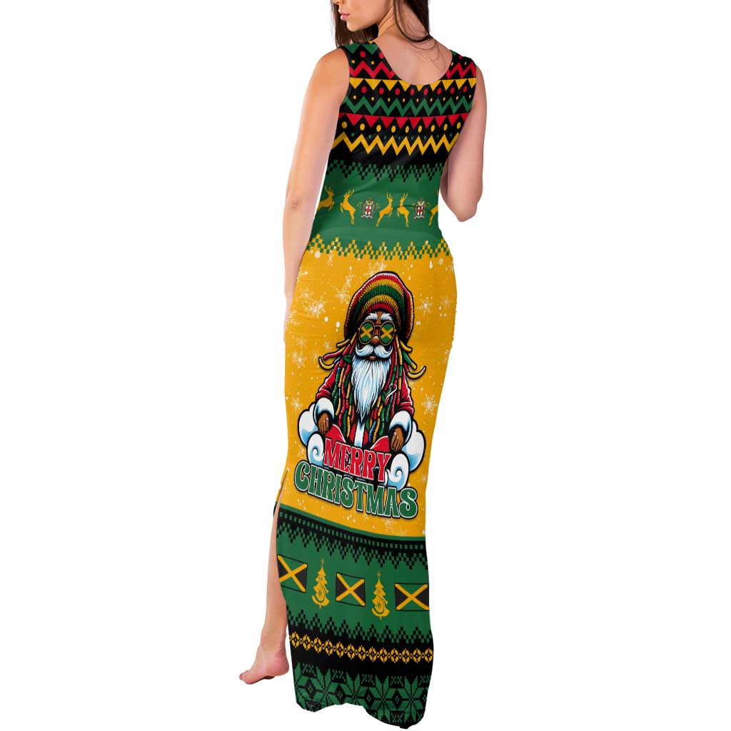 Jamaica Christmas Tank Maxi Dress Have Ah Irie Irie Christmas - Wonder Print Shop