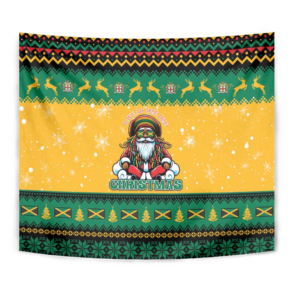 Jamaica Christmas Tapestry Have Ah Irie Irie Christmas - Wonder Print Shop
