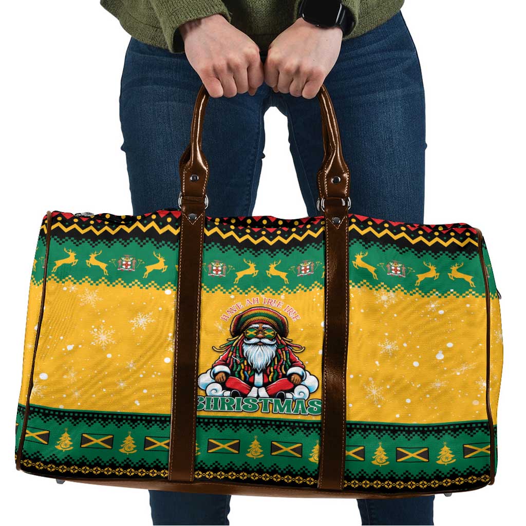Jamaica Christmas Travel Bag Have Ah Irie Irie Christmas - Wonder Print Shop
