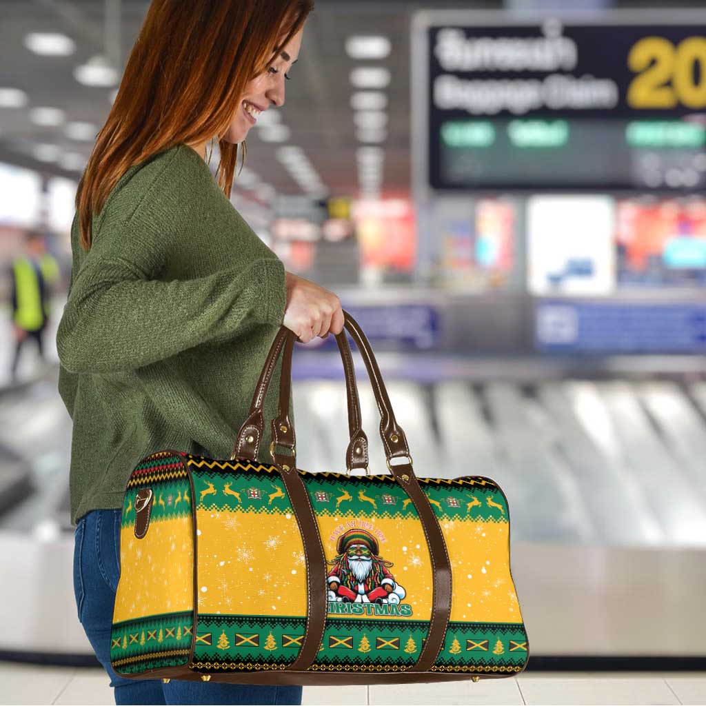 Jamaica Christmas Travel Bag Have Ah Irie Irie Christmas - Wonder Print Shop