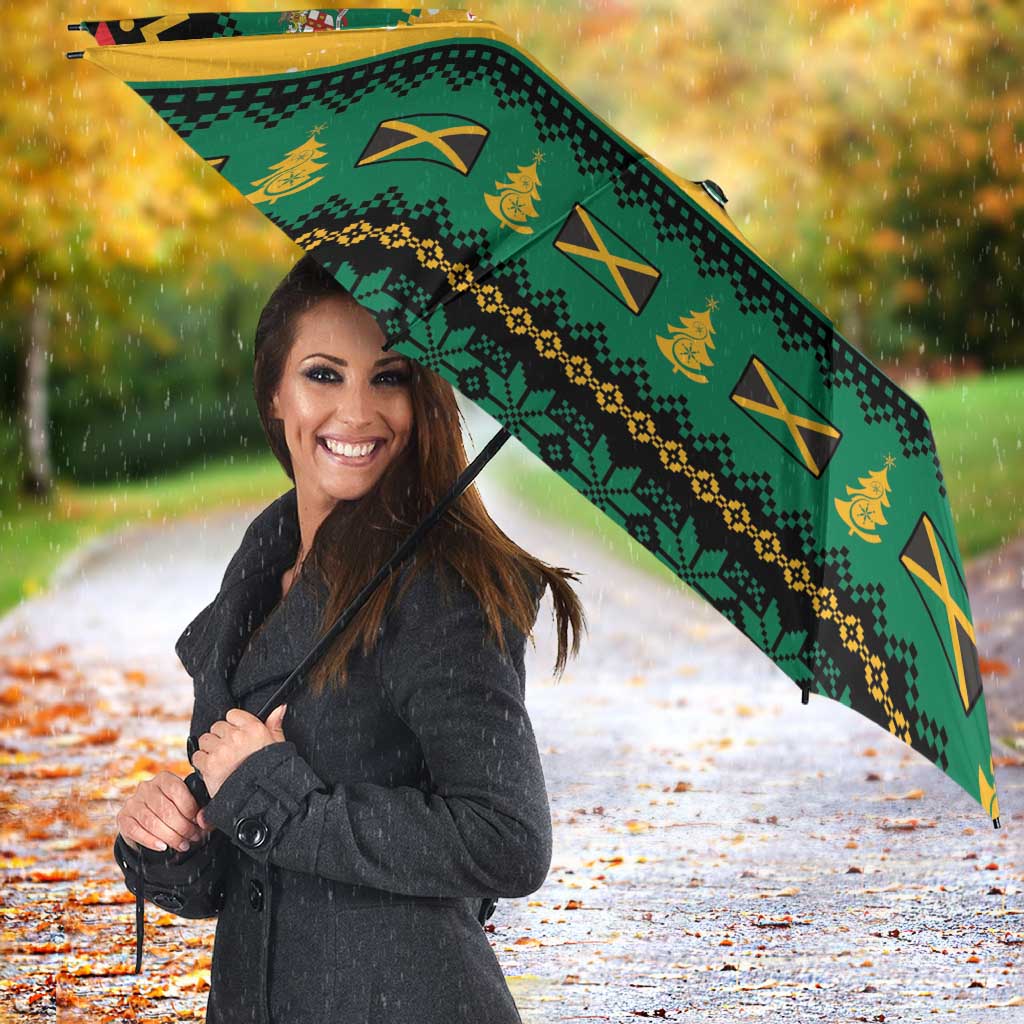 Jamaica Christmas Umbrella Have Ah Irie Irie Christmas - Wonder Print Shop