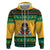 Jamaica Christmas Zip Hoodie Have Ah Irie Irie Christmas - Wonder Print Shop