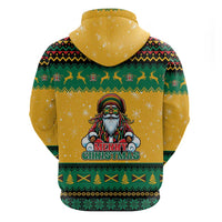 Jamaica Christmas Zip Hoodie Have Ah Irie Irie Christmas - Wonder Print Shop