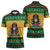 Jamaica Christmas Zipper Polo Shirt Have Ah Irie Irie Christmas - Wonder Print Shop