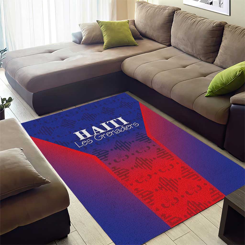 Haiti Football Area Rug Sporty Style - Wonder Print Shop