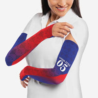 Custom Haiti Football Arm Sleeves Sporty Style - Wonder Print Shop