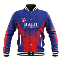Custom Haiti Football Baseball Jacket Sporty Style - Wonder Print Shop