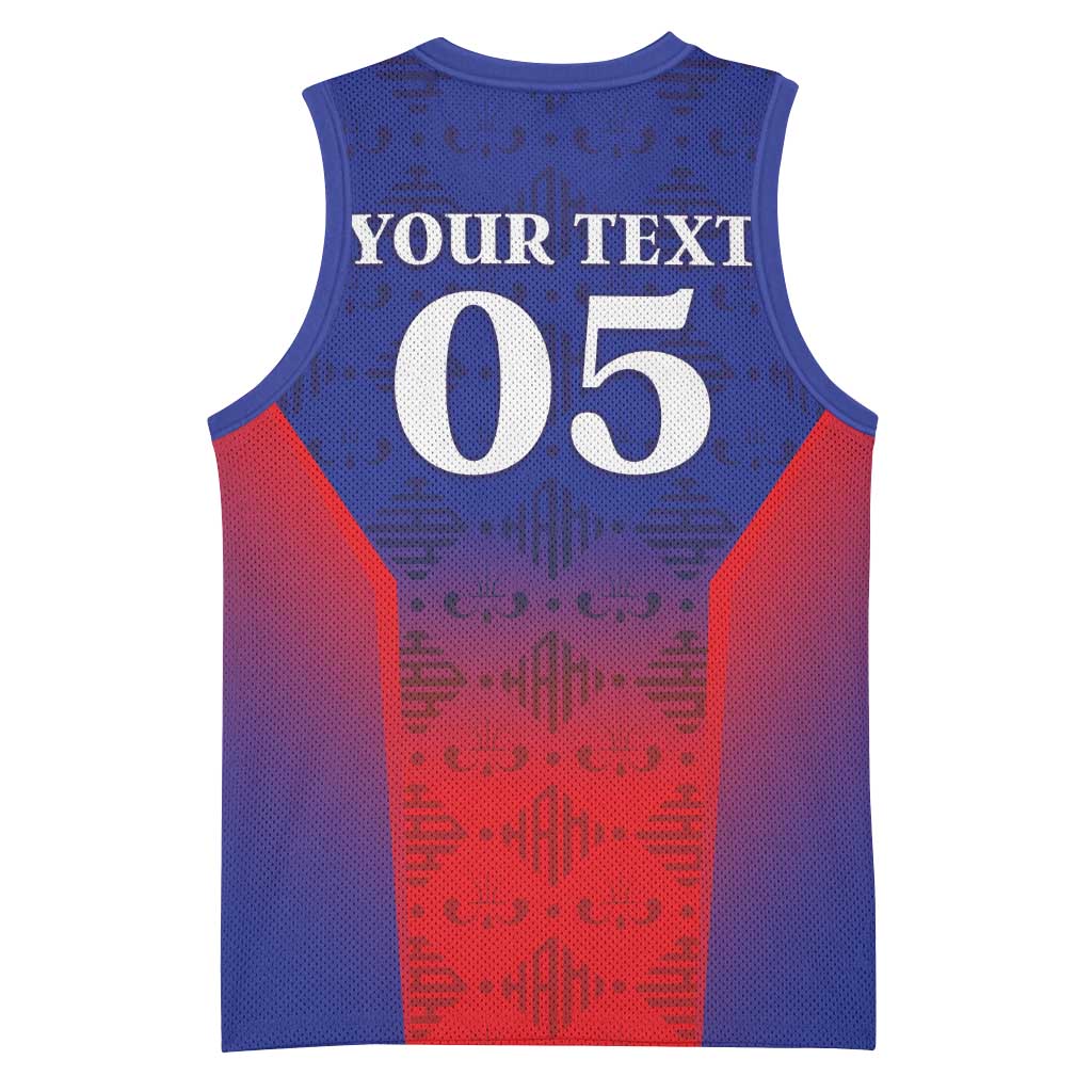 Custom Haiti Football Basketball Jersey Sporty Style - Wonder Print Shop