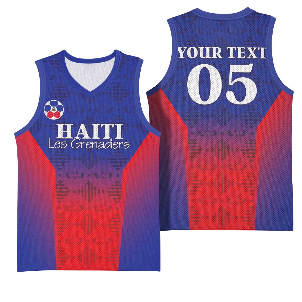 Custom Haiti Football Basketball Jersey Sporty Style - Wonder Print Shop