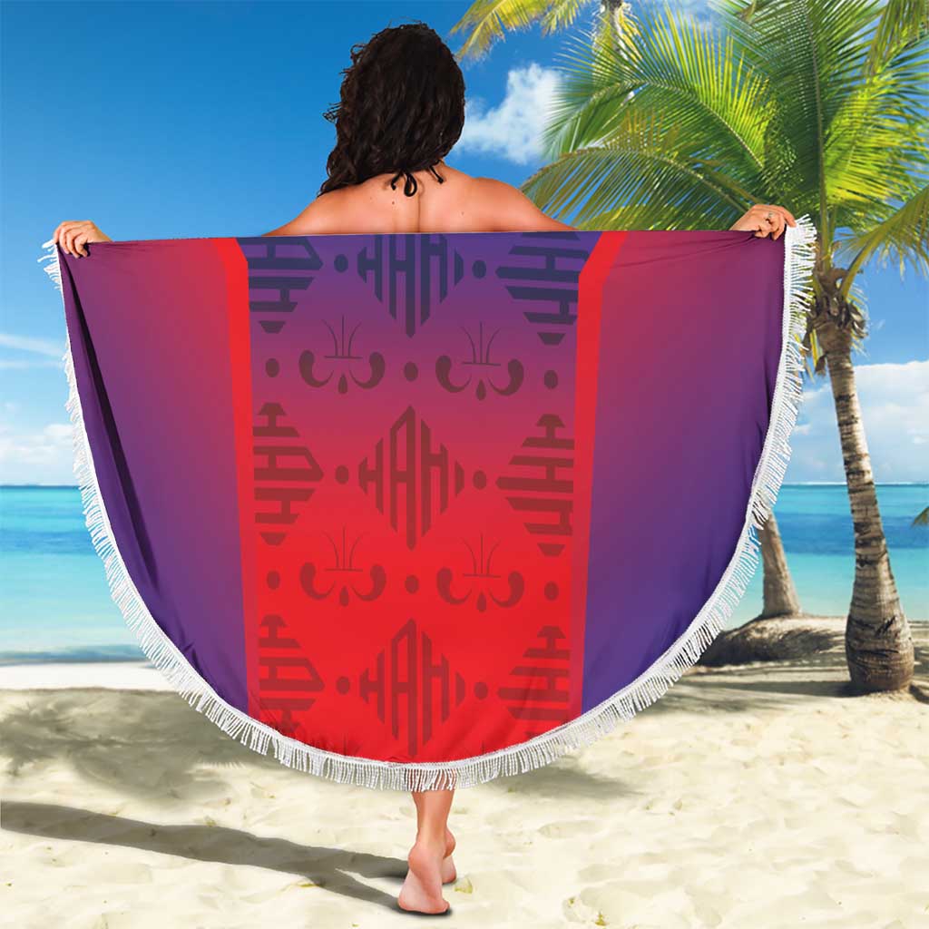 Haiti Football Beach Blanket Sporty Style - Wonder Print Shop