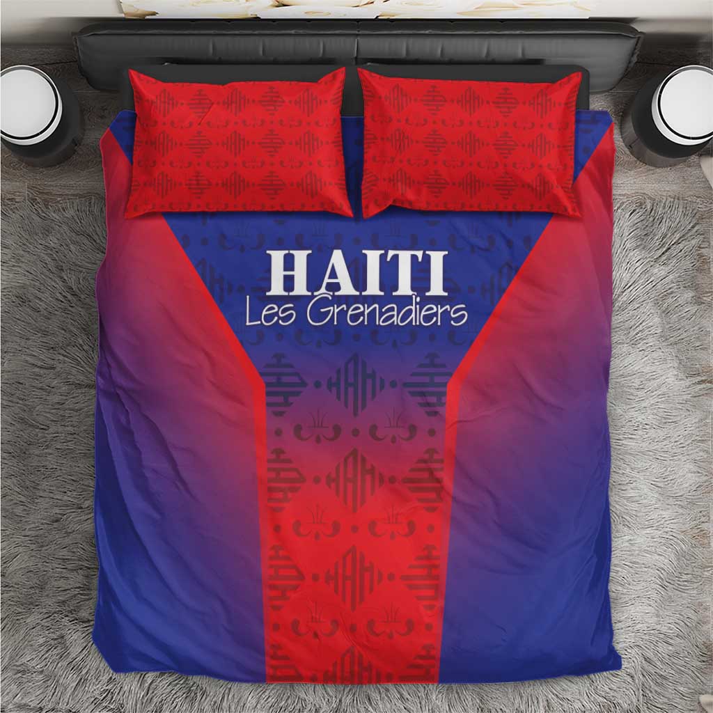Haiti Football Bedding Set Sporty Style - Wonder Print Shop