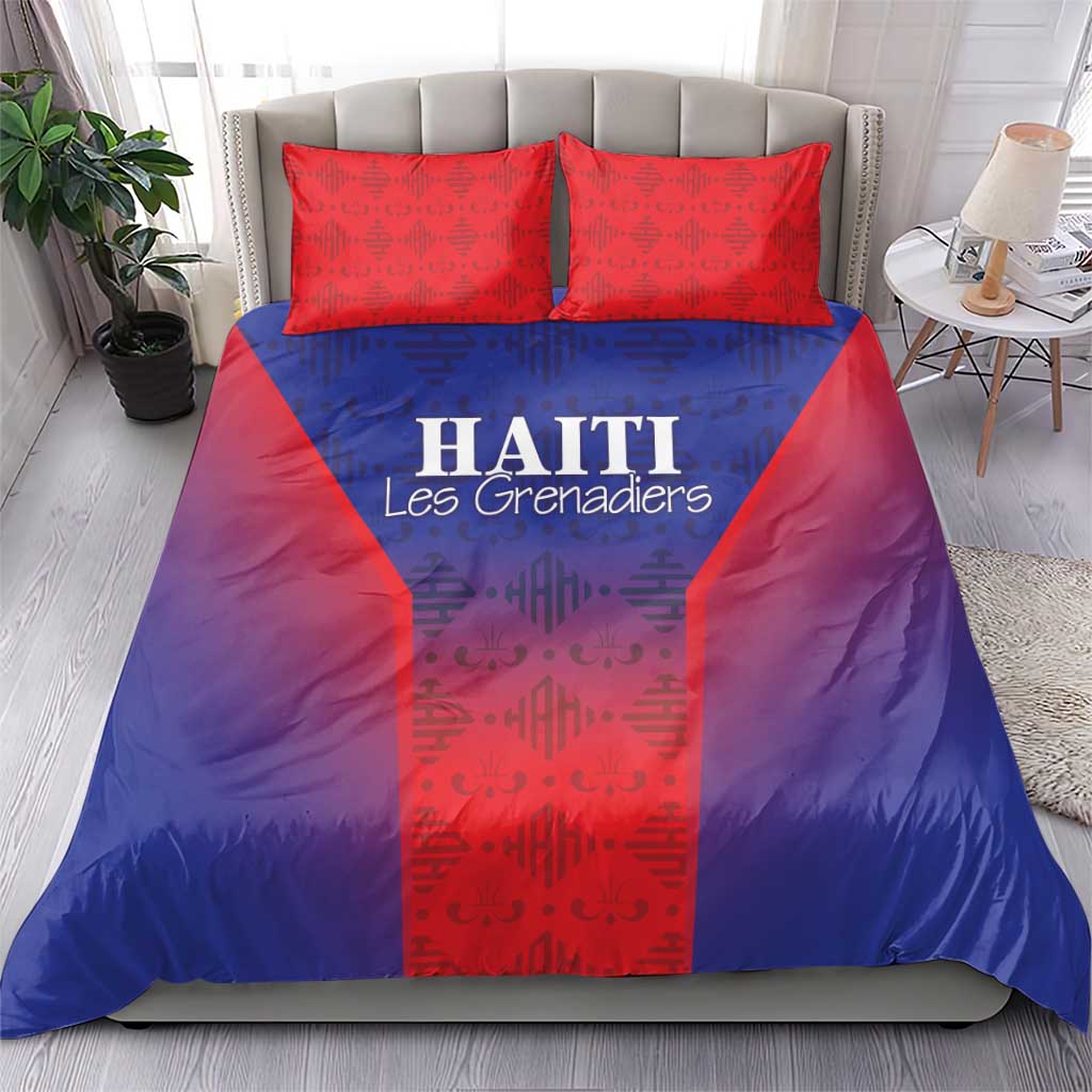 Haiti Football Bedding Set Sporty Style - Wonder Print Shop