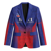 Custom Haiti Football Blazer Sporty Style - Wonder Print Shop