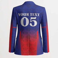 Custom Haiti Football Blazer Sporty Style - Wonder Print Shop