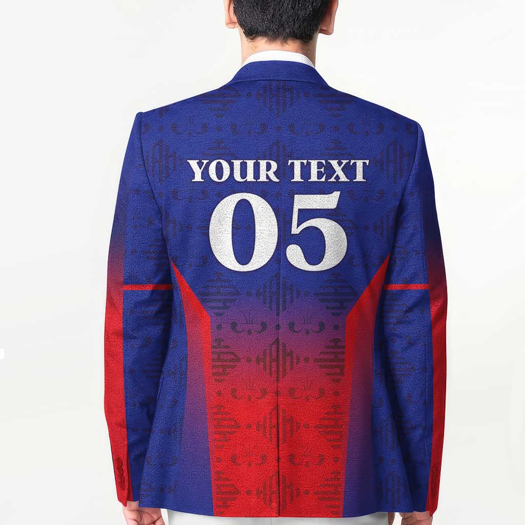 Custom Haiti Football Blazer Sporty Style - Wonder Print Shop
