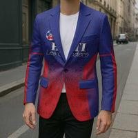 Custom Haiti Football Blazer Sporty Style - Wonder Print Shop