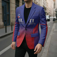 Custom Haiti Football Blazer Sporty Style - Wonder Print Shop
