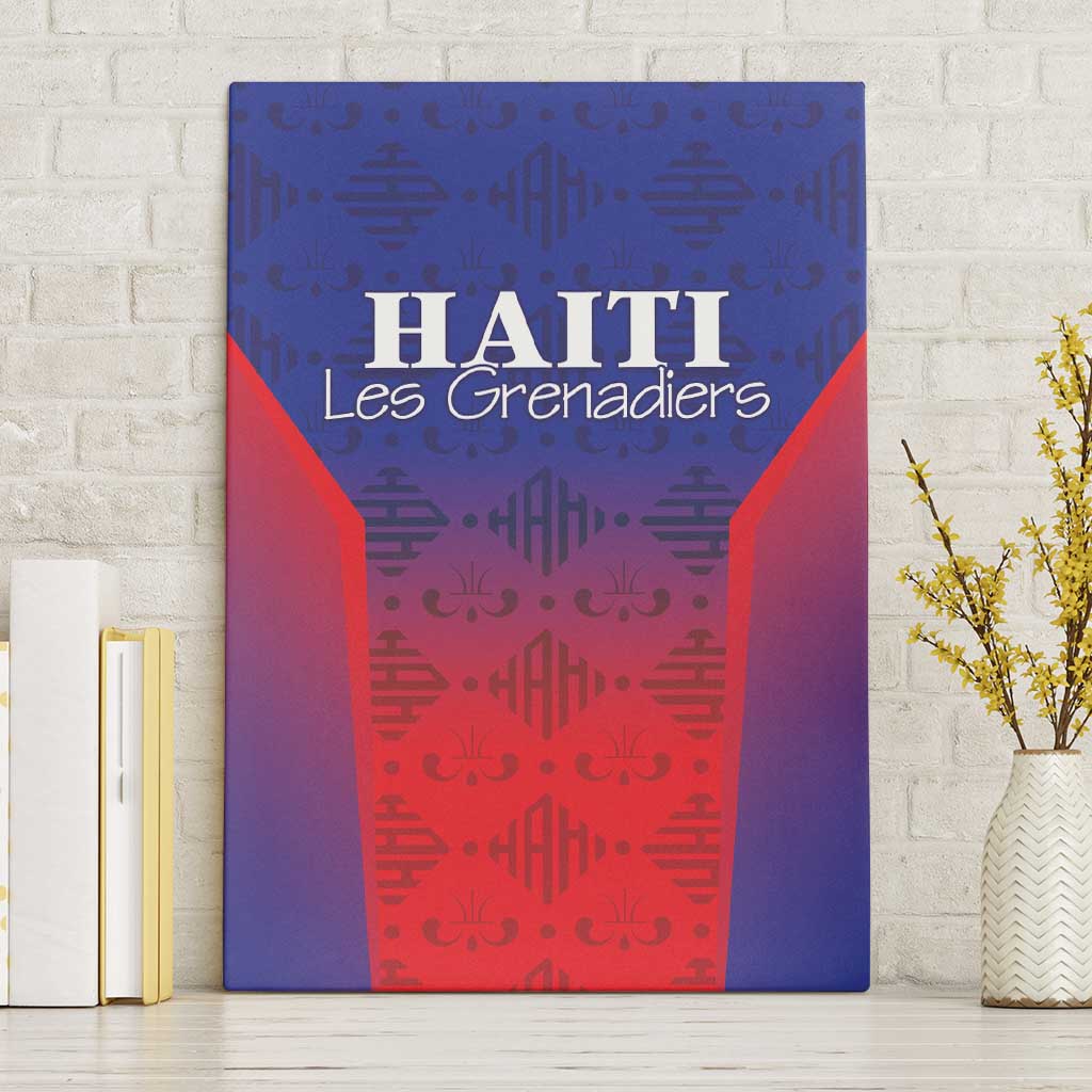 Haiti Football Canvas Wall Art Sporty Style - Wonder Print Shop