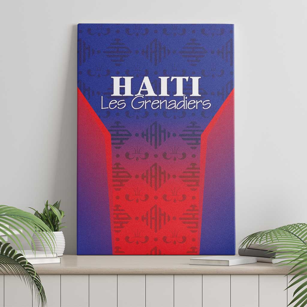 Haiti Football Canvas Wall Art Sporty Style - Wonder Print Shop