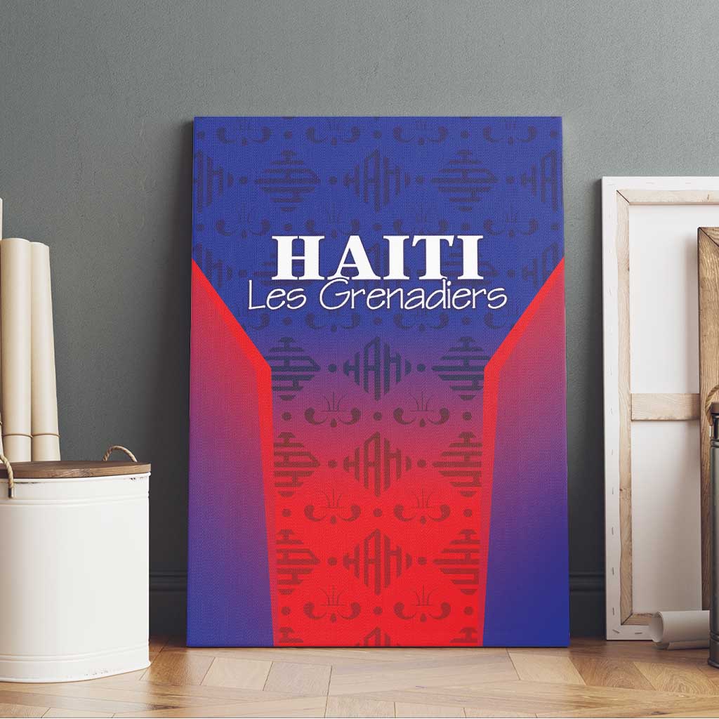 Haiti Football Canvas Wall Art Sporty Style - Wonder Print Shop