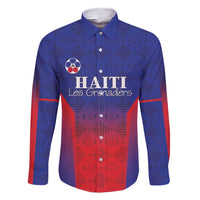 Custom Haiti Football Family Matching Short Sleeve Bodycon Dress and Hawaiian Shirt Sporty Style - Wonder Print Shop