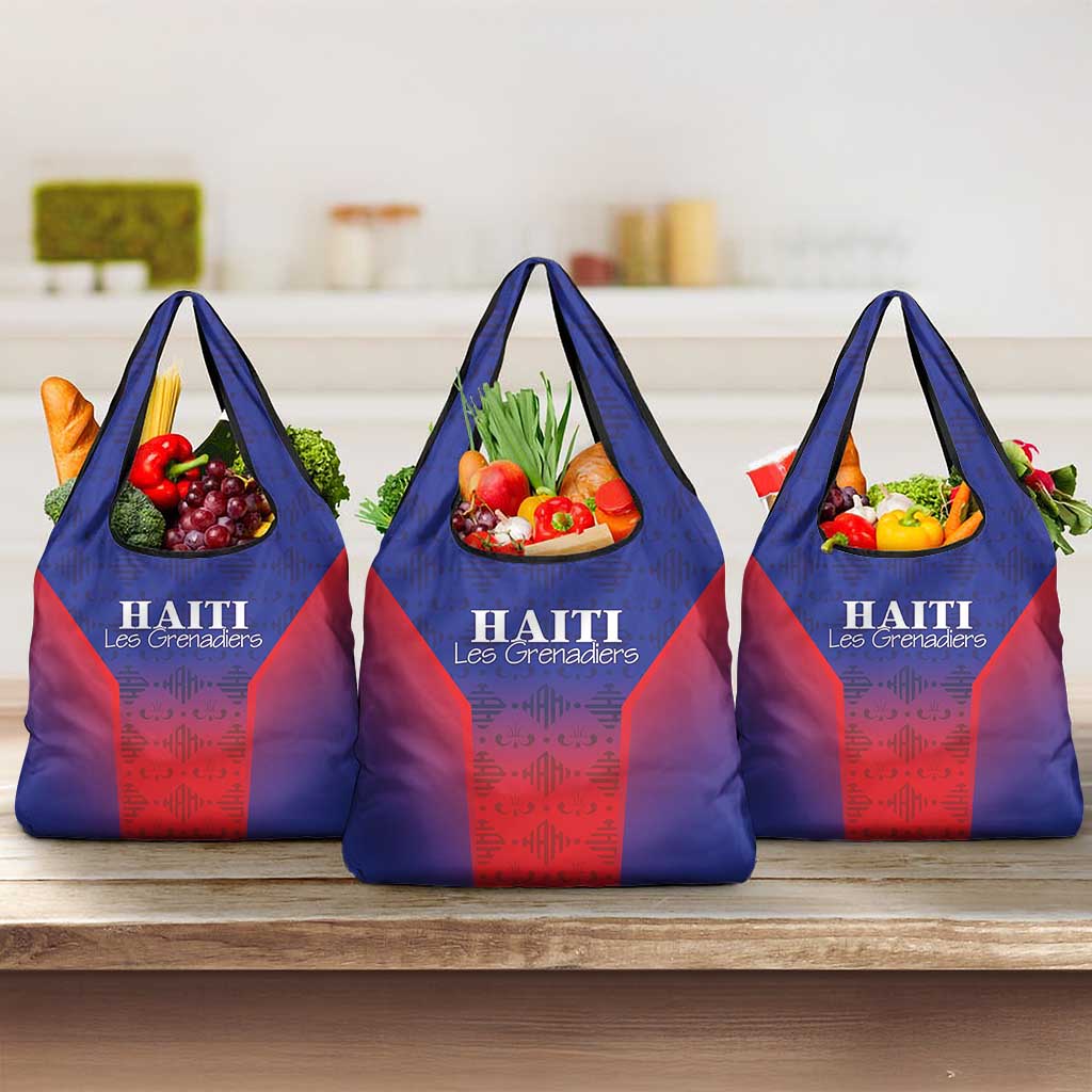 Haiti Football Grocery Bag Sporty Style - Wonder Print Shop