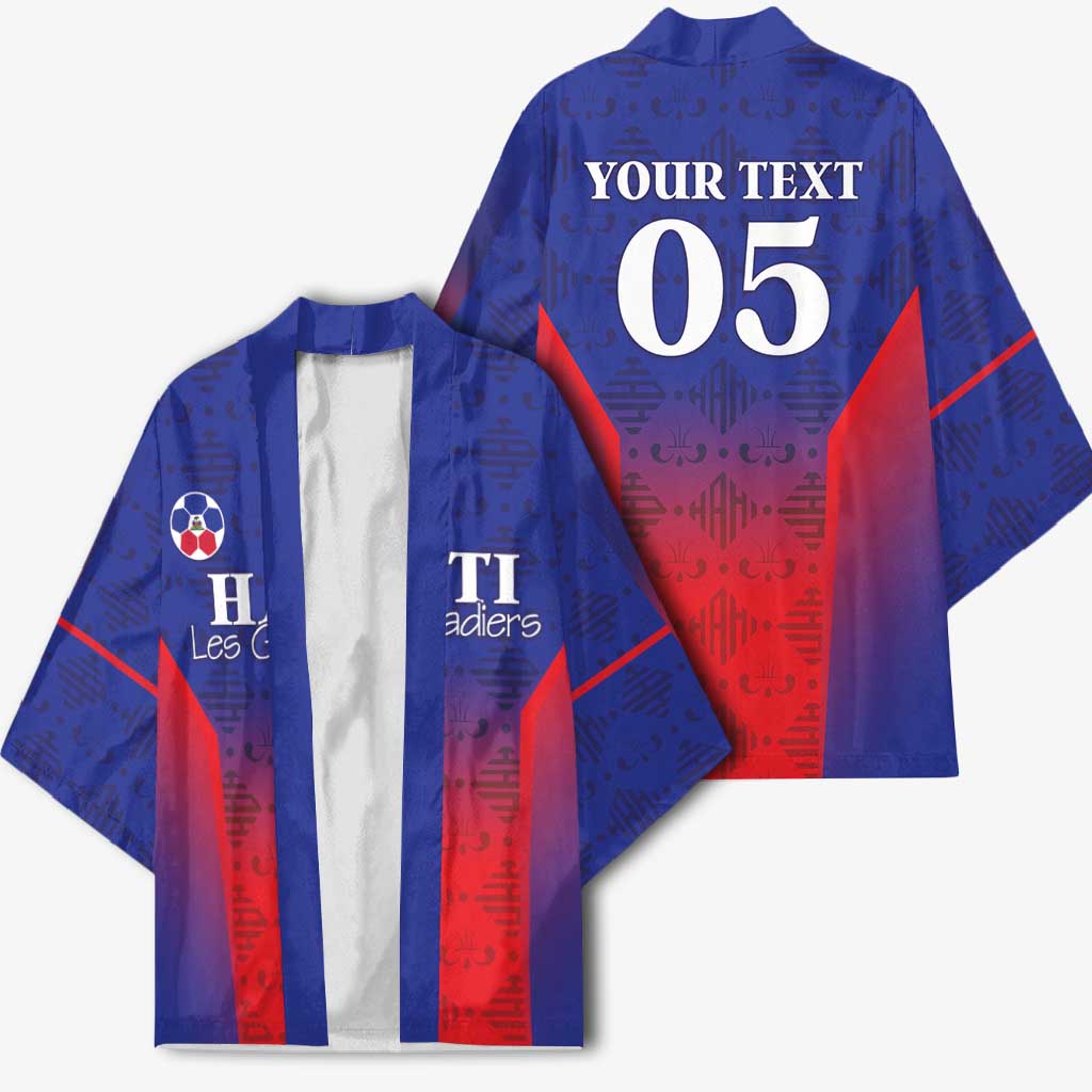 Custom Haiti Football Kimono Sporty Style - Wonder Print Shop