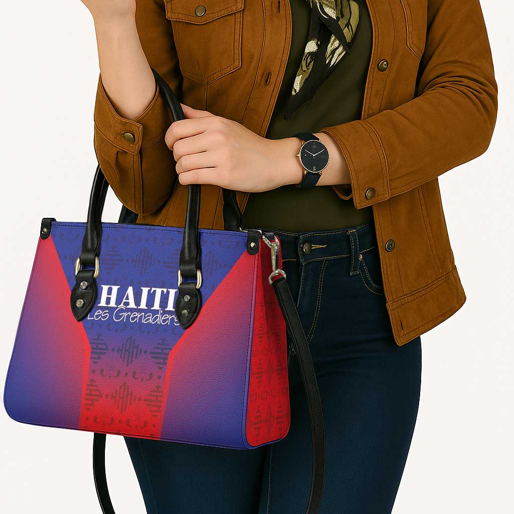 Haiti Football Leather Bag Sporty Style - Wonder Print Shop
