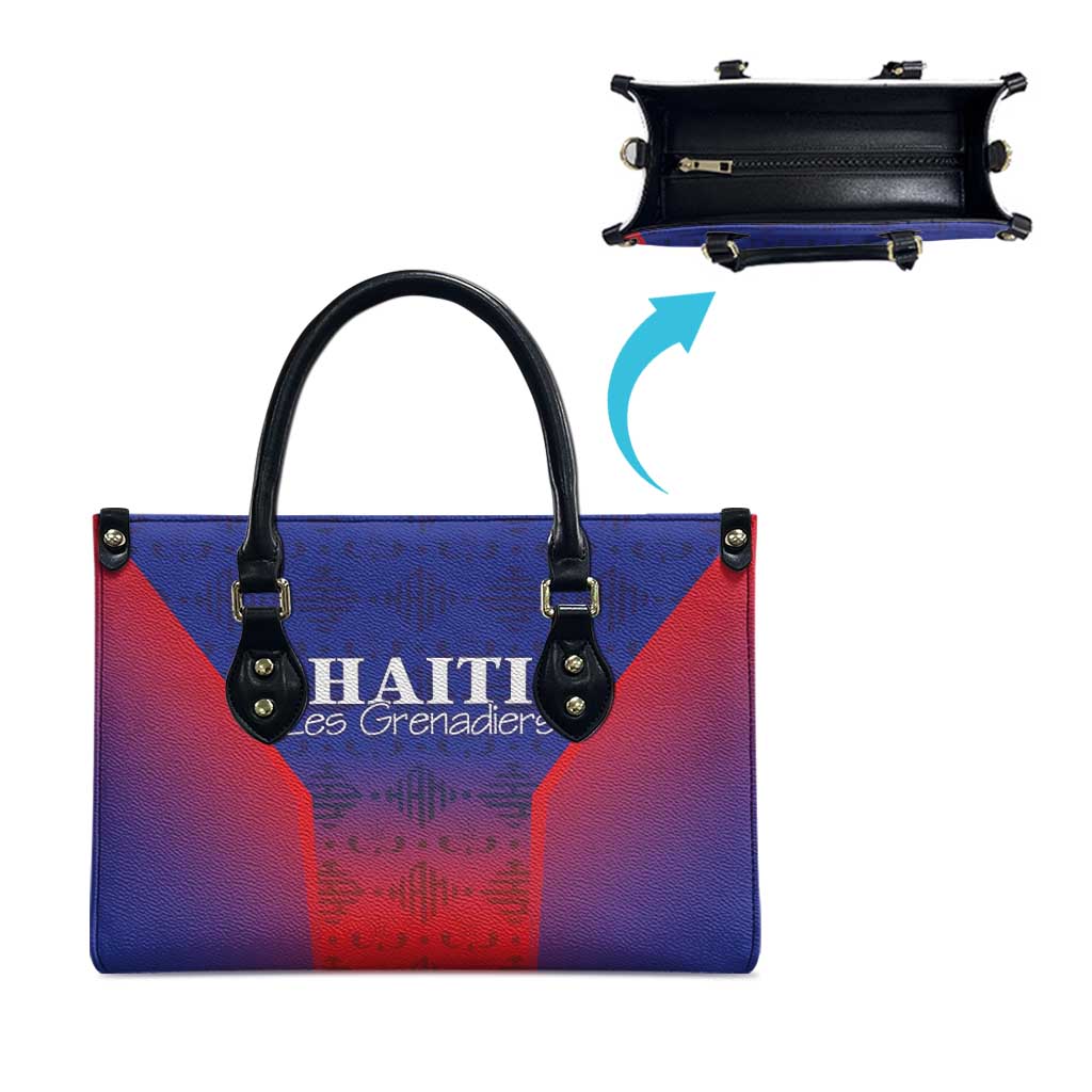 Haiti Football Leather Bag Sporty Style - Wonder Print Shop