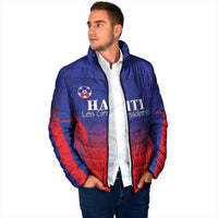 Custom Haiti Football Padded Jacket Sporty Style - Wonder Print Shop