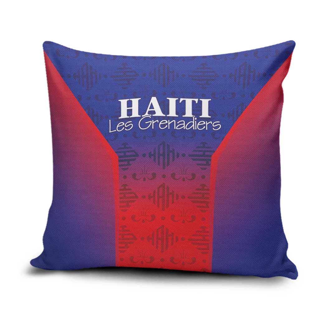 Haiti Football Pillow Cover Sporty Style - Wonder Print Shop