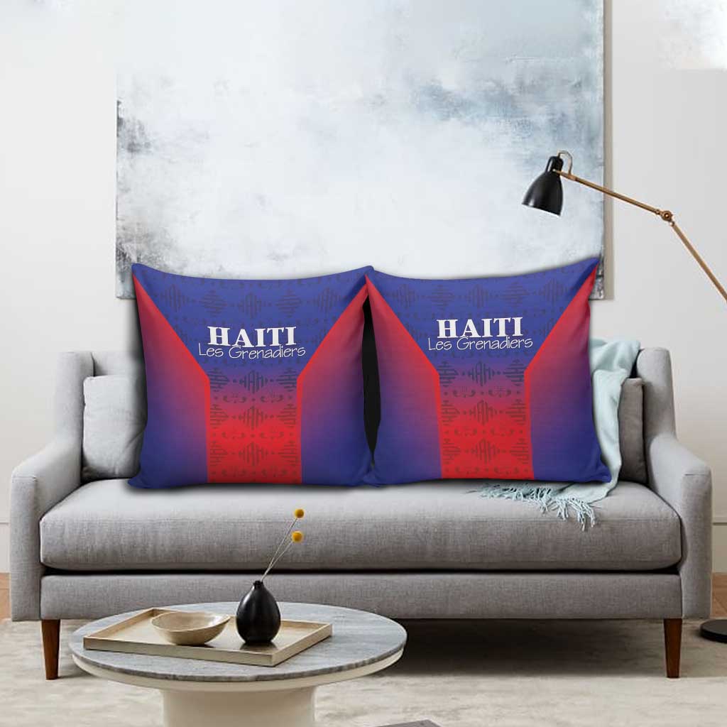 Haiti Football Pillow Cover Sporty Style - Wonder Print Shop